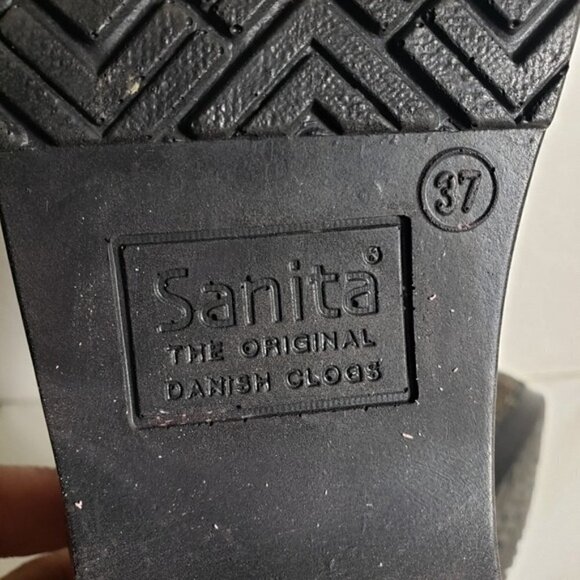 Sanita Danish Round Toe Slip-On Clog  Sz 37 - Picture 10 of 12